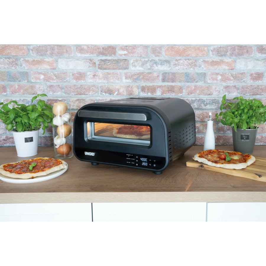 Unold Don Luigi pizza fremstiller & ovn 1 pizza(er) 1700 W Sort #18