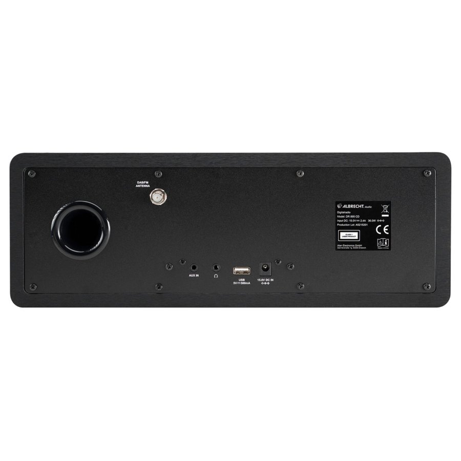 Albrecht DR 895 CD Hybrid Radio black #3
