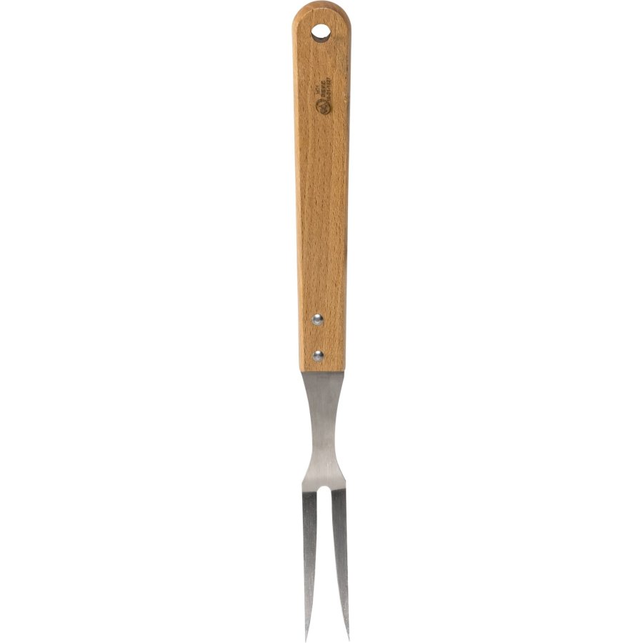 Laguiole Jean Dubost Barbecue Fork with Wood Handle #1