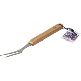 Laguiole Jean Dubost Barbecue Fork with Wood Handle #2