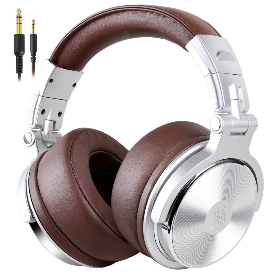 OneOdio Pro40 Silver-Brown #1