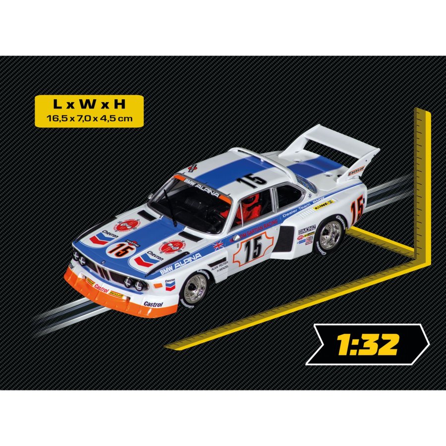 Carrera Digital 132     20032028 BMW 3.5 CSL  No.15 #3