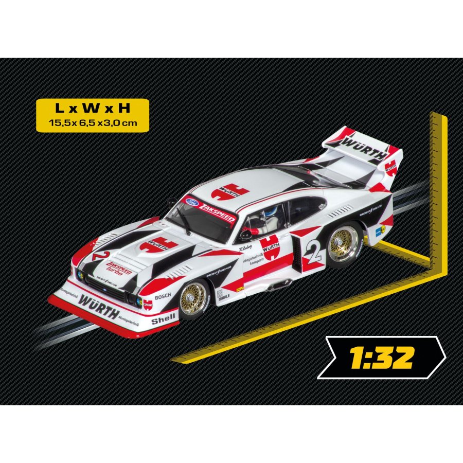 Carrera Digital 132     20031042 Ford Capri Zakspeed Turbo  No.2 #5