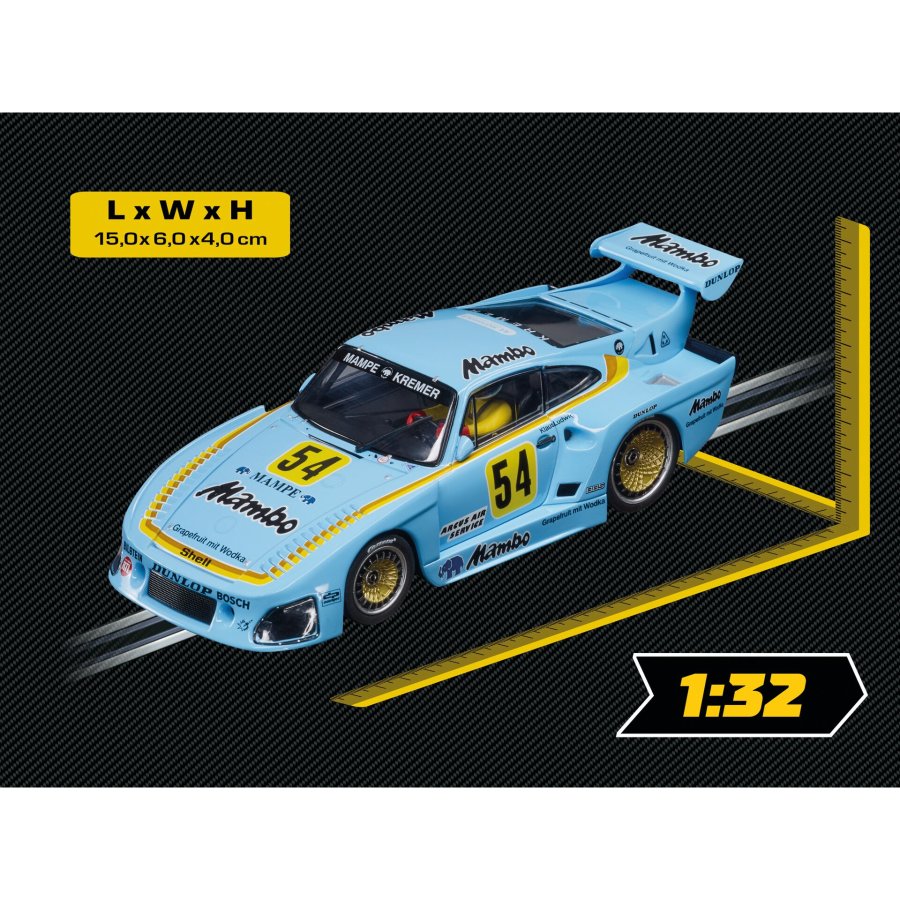Carrera Digital 132     20030957 Porsche Kremer 935 K3  No.54 #5
