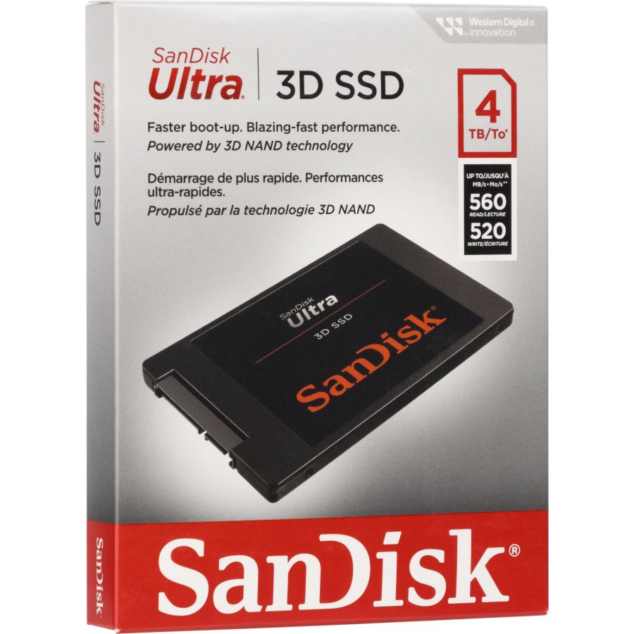 SanDisk SSD Ultra 3D         4TB SDSSDH3-4T00-G26 #1