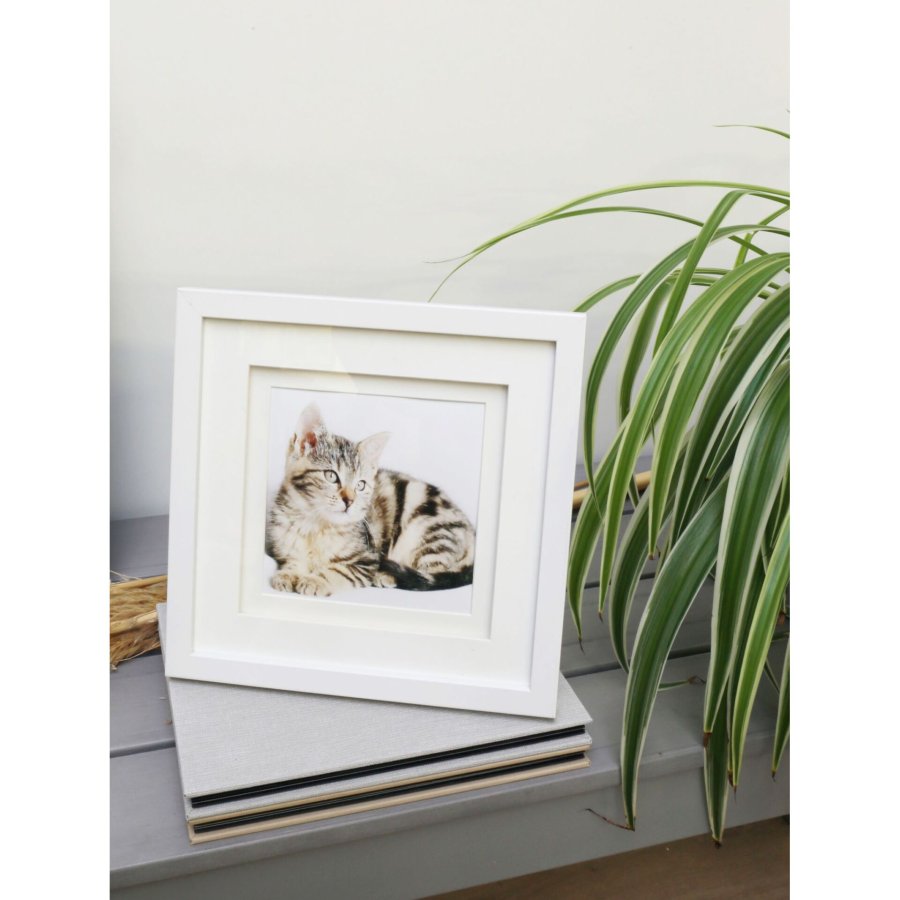 Deknudt S65KK1 white 13x13 Wood double Passepartout #1
