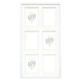 Deknudt S65KK1 white 6x10x15 Wood Gallery double Passepartout #1