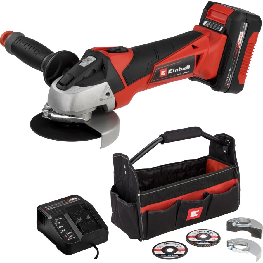 Einhell TE-AG 18/115 Li 4,0Ah Cordless Angle Grinder #1