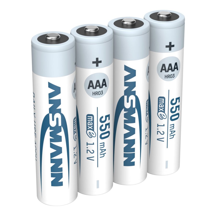 1x4 Ansmann maxE NiMH rech. bat. Micro AAA 550 mAh    5030772 #2