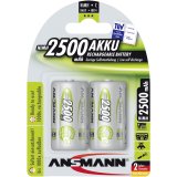 1x2 Ansmann maxE NiMH rech.bat. Baby C 2500 mAh  5030912 #1