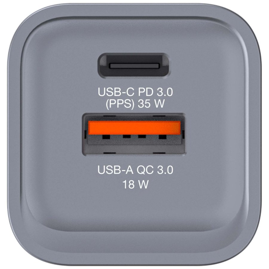 Verbatim GNC-35 GaN Charger 34W 1xUSB-C PD, 1xUSB-A QC 3.0 32200 #2