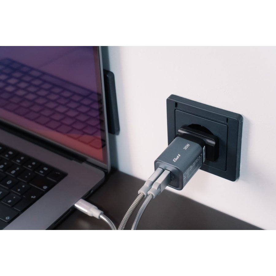 Verbatim GNC-35 GaN Charger 34W 1xUSB-C PD, 1xUSB-A QC 3.0 32200 #6