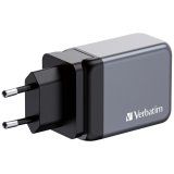 Verbatim GNC-64 GaN Charger 65W 2xUSB-C PD, 1xUSB-A QC 3.0 32201 #3