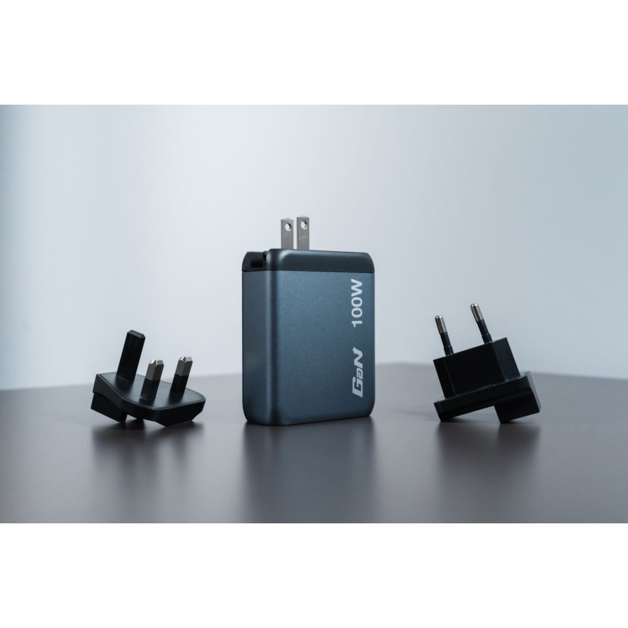 Verbatim GNC-100 GaN Charg. 100W 3xUSB-C PD, 1xUSB-A QC 3.0 32202 #5