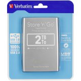 Verbatim Store n Go 2,5      2TB USB 3.0 silver             53189 #1