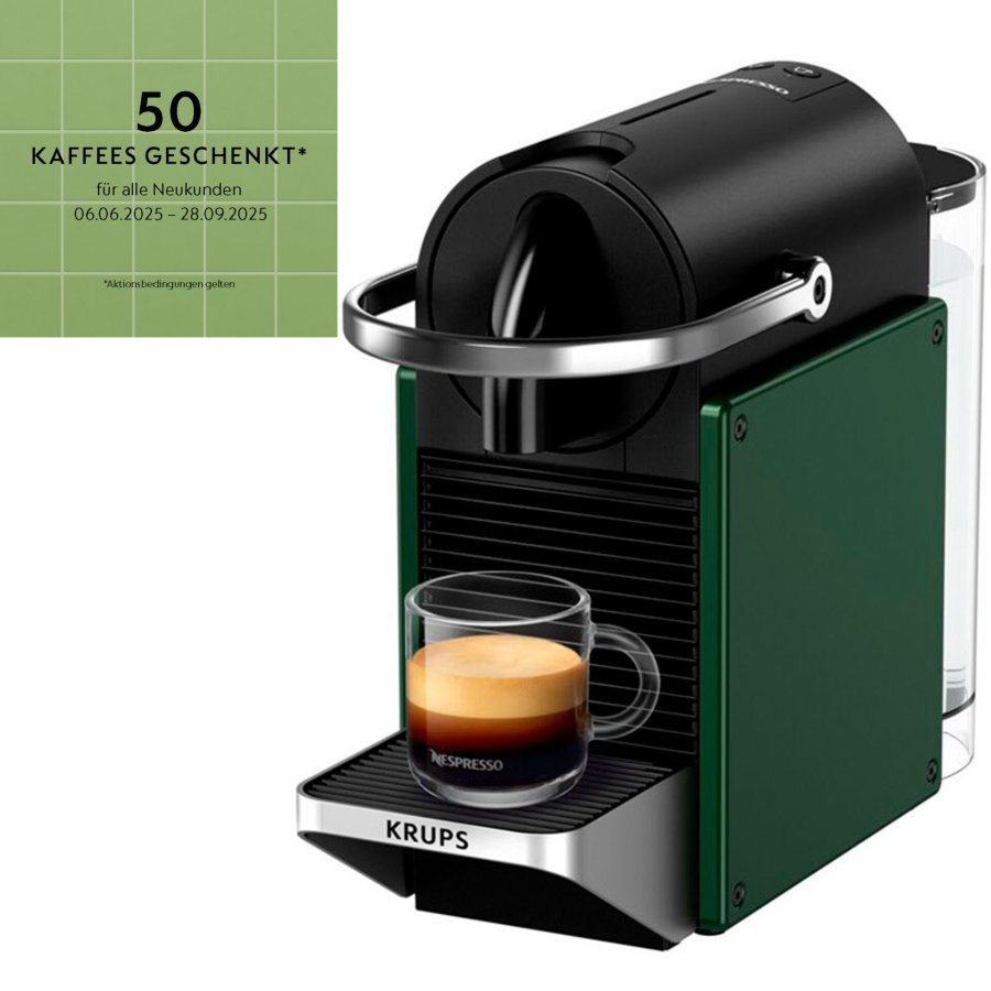 Nespresso XN 3063  Pixie Coffee Machine  green   by Krups #1