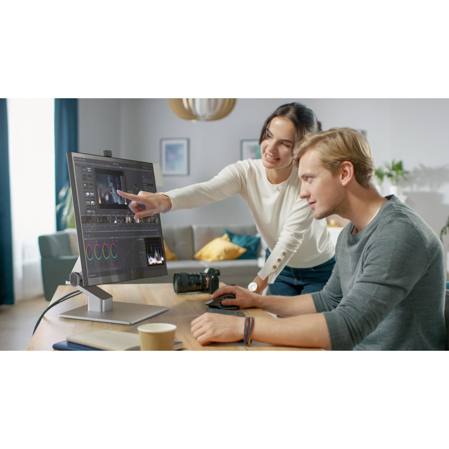 Alogic Clarity Pro Touch 27  UHD 4K Monitor with 65W + 8MP Webcam #9