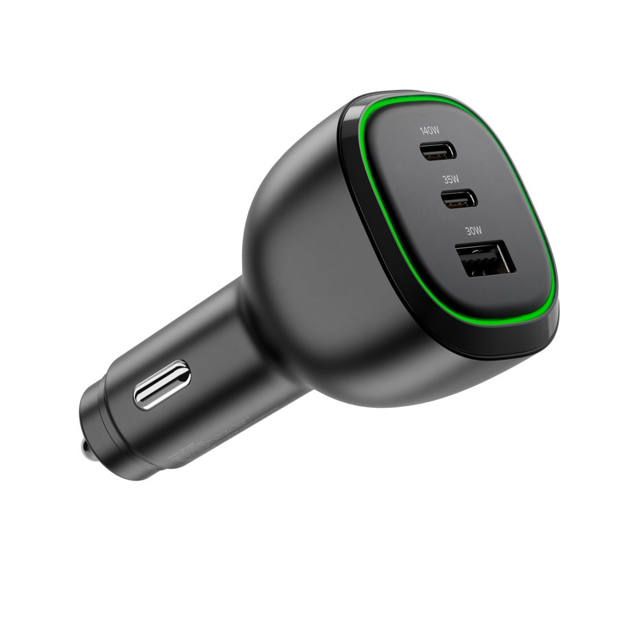 Alogic Rapid Power 165W 3-in-1 Fast Car Charger+Cable 1m #2