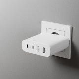 Alogic Rapid Power 100W 4-Port Fast GaN Charger +Cable 2m White #4