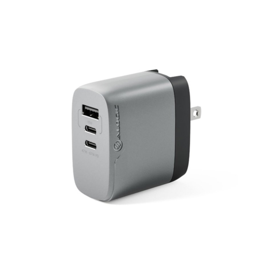 Alogic Rapid Power 67W USB-C PD 3-Port Fast GaN Travel Charger #1
