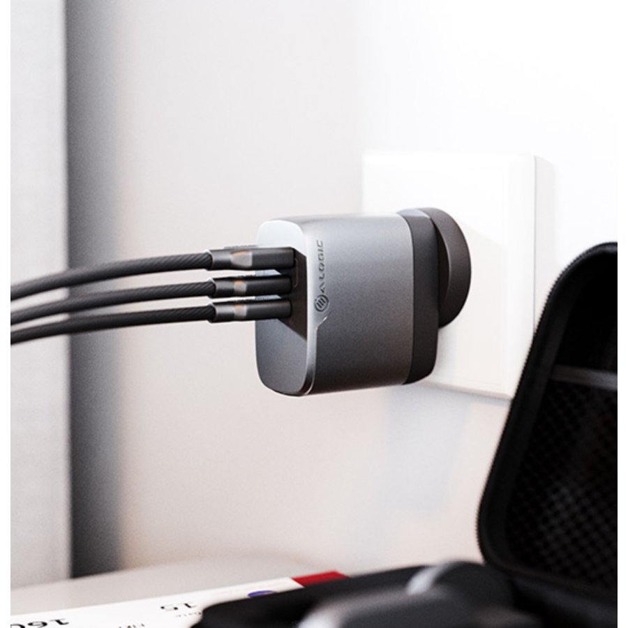 Alogic Rapid Power 67W USB-C PD 3-Port Fast GaN Travel Charger #10