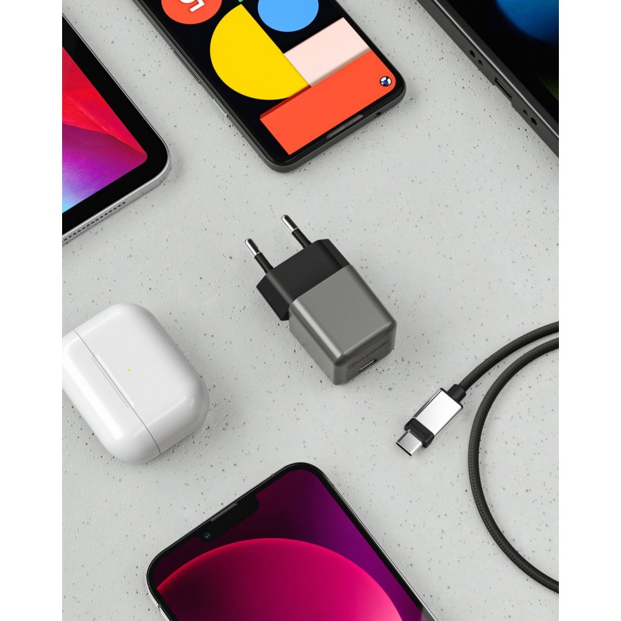 Alogic Rapid Power 30W USB-C PD Fast GaN Charger mini Gray #4
