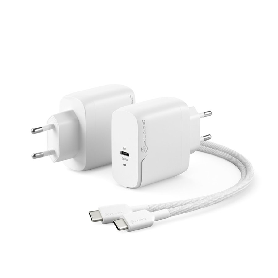 Alogic Rapid Power 65W USB-C PD Fast GaN Charger +USB-C Cable 2m #3