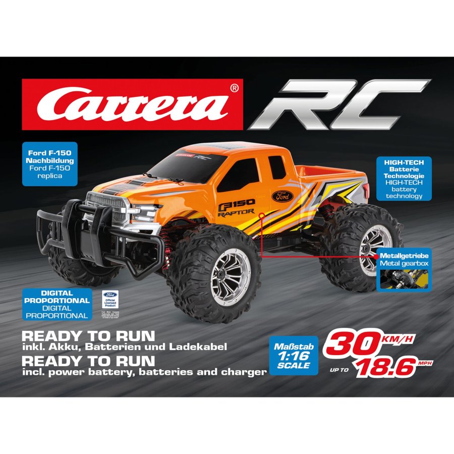 Carrera RC 2,4GHz      370162126 Ford F-150 Raptor D/P #10