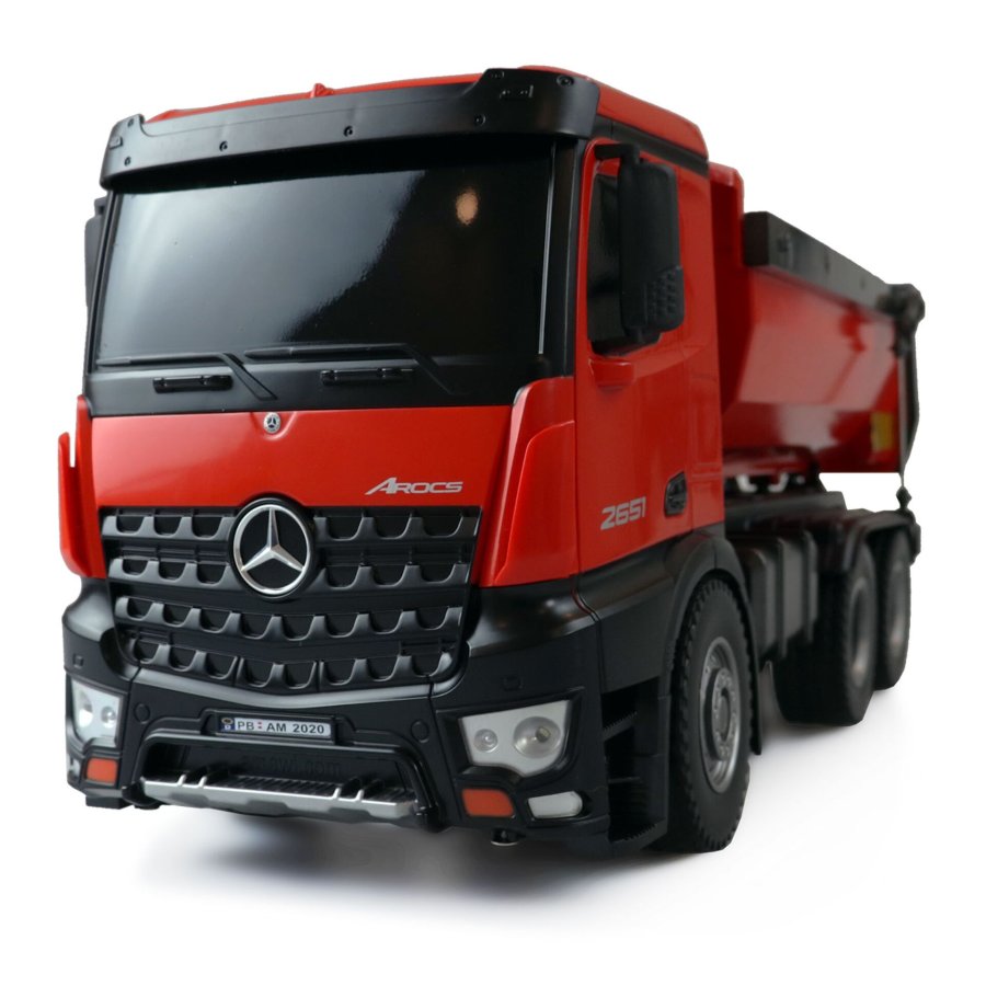 AMEWI Mercedes-Benz Arocs License DumpTruck RTR red 2,4GHz #3