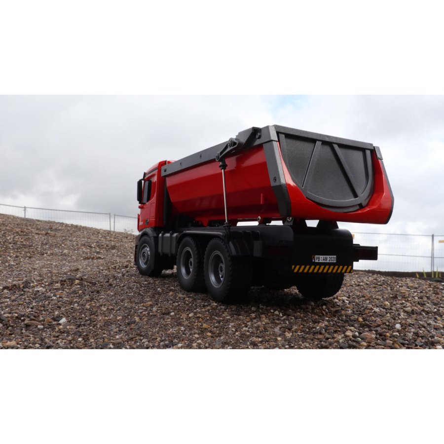 AMEWI Mercedes-Benz Arocs License DumpTruck RTR red 2,4GHz #13