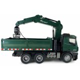AMEWI Mercedes-Benz Arocs Licens Crane Truck w. Tipper RTR green #3
