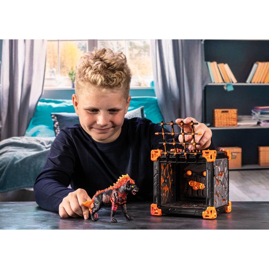 Schleich Eldrador Creatures BattleCave Lava Hyena      42674 #10