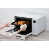 Mikroblgeovnen med Grill Panasonic NNDF37PWEPG Hvid 1000 W 23 L #9