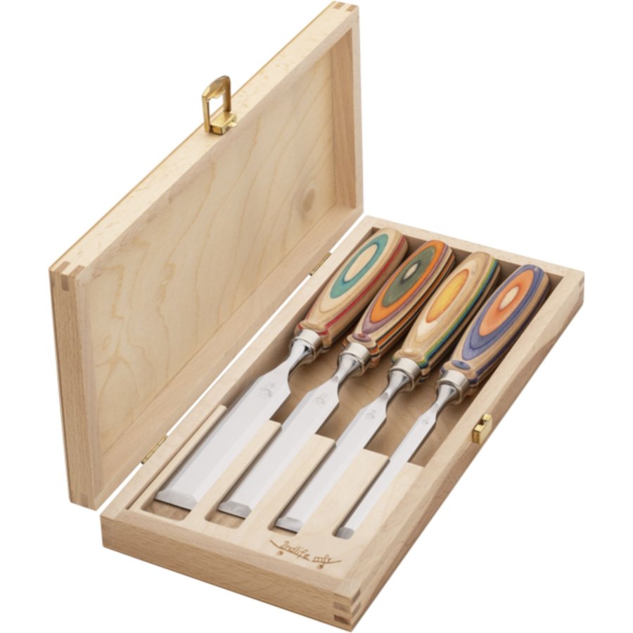 Kirschen Firmer Chisel Set WINAC in wooden box #1
