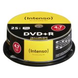 1x25 Intenso DVD+R 4,7GB 16x Speed, Cakebox #1