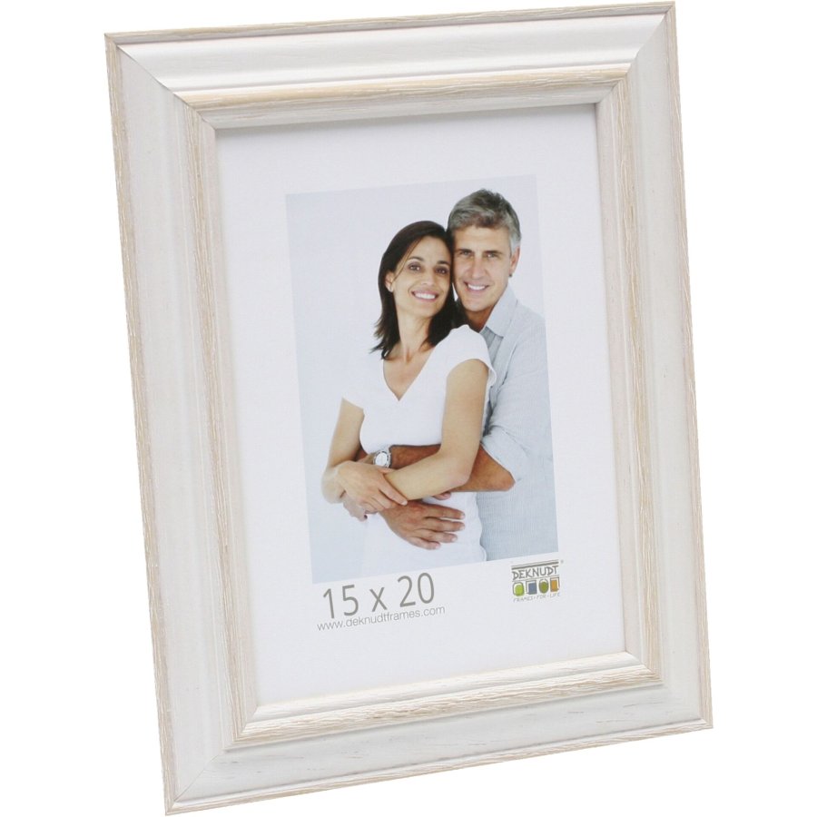 Deknudt S221H1             15x20 Wood white w. beige #1