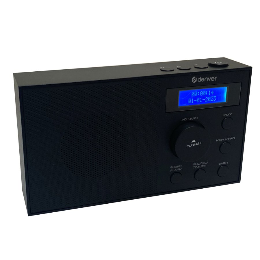 Compact radio Denver DAB-51B black #1