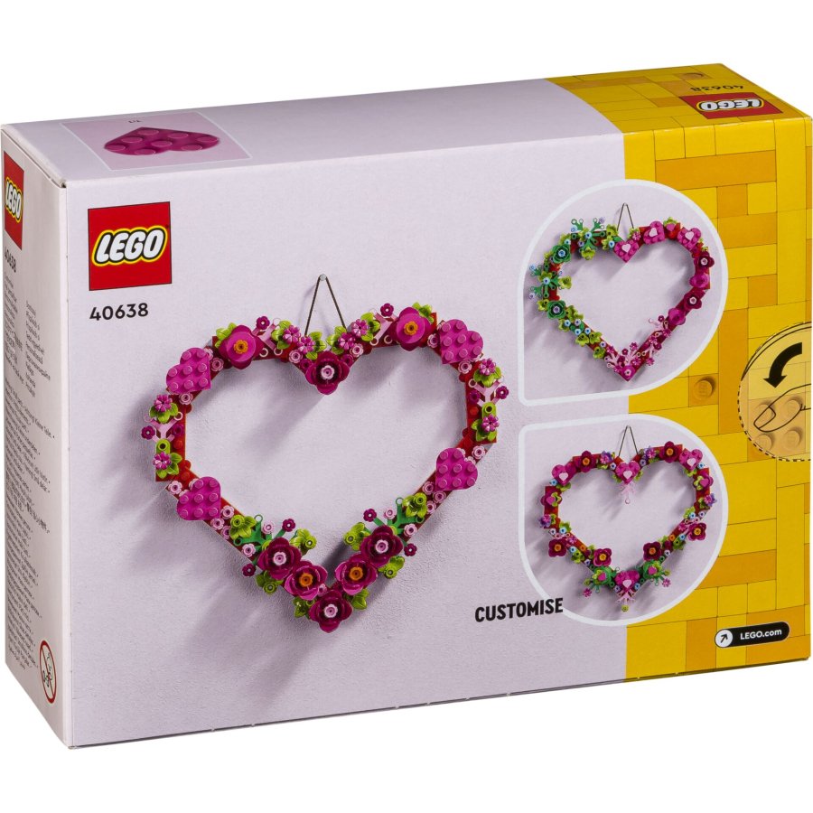 LEGO ICONS 40638 Heart Ornament #2