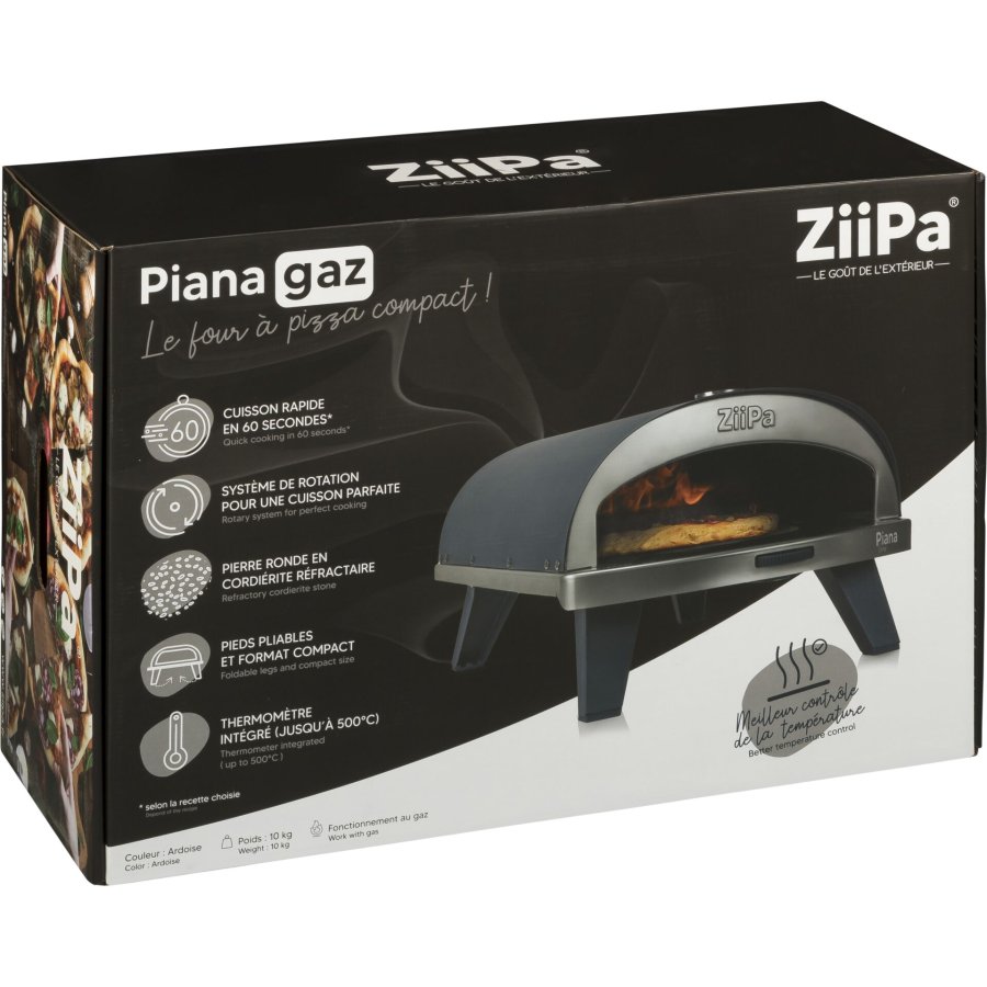 ZiiPa Piana Gas Pizza Oven Ardoise #1