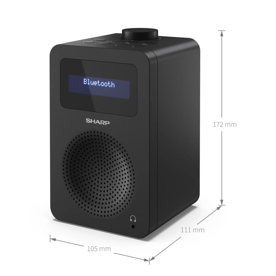 Sharp DR-430 Personligt Digital Sort #5