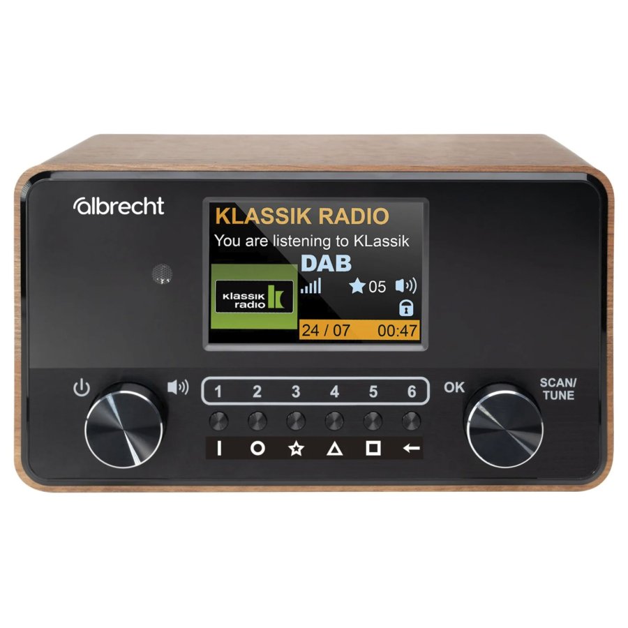 Albrecht DR 866 Senior/Blind Radio #1