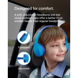 Belkin Soundform Mini-On-Ear for Kids BT USB-C blue AUD002btBLV3 #16