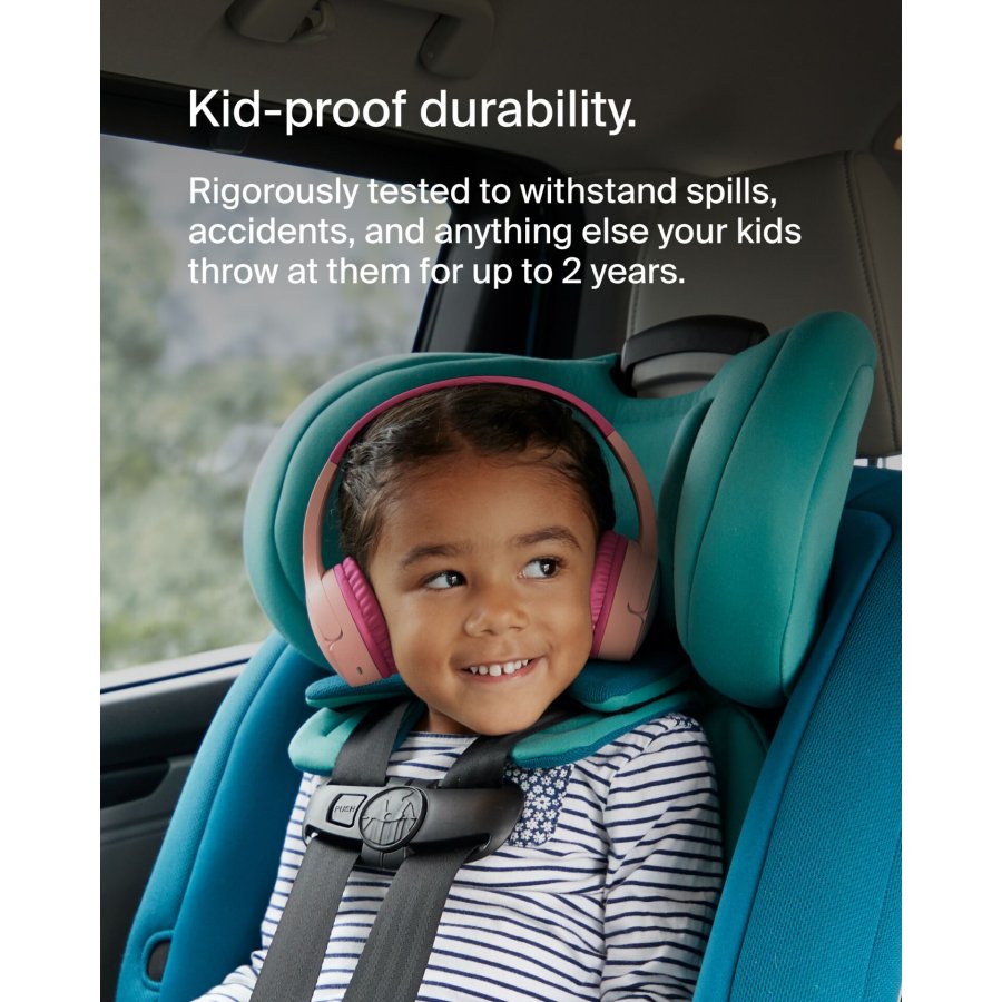Belkin Soundform Mini-On-Ear for Kids BT USB-C pink AUD002btPKV3 #14