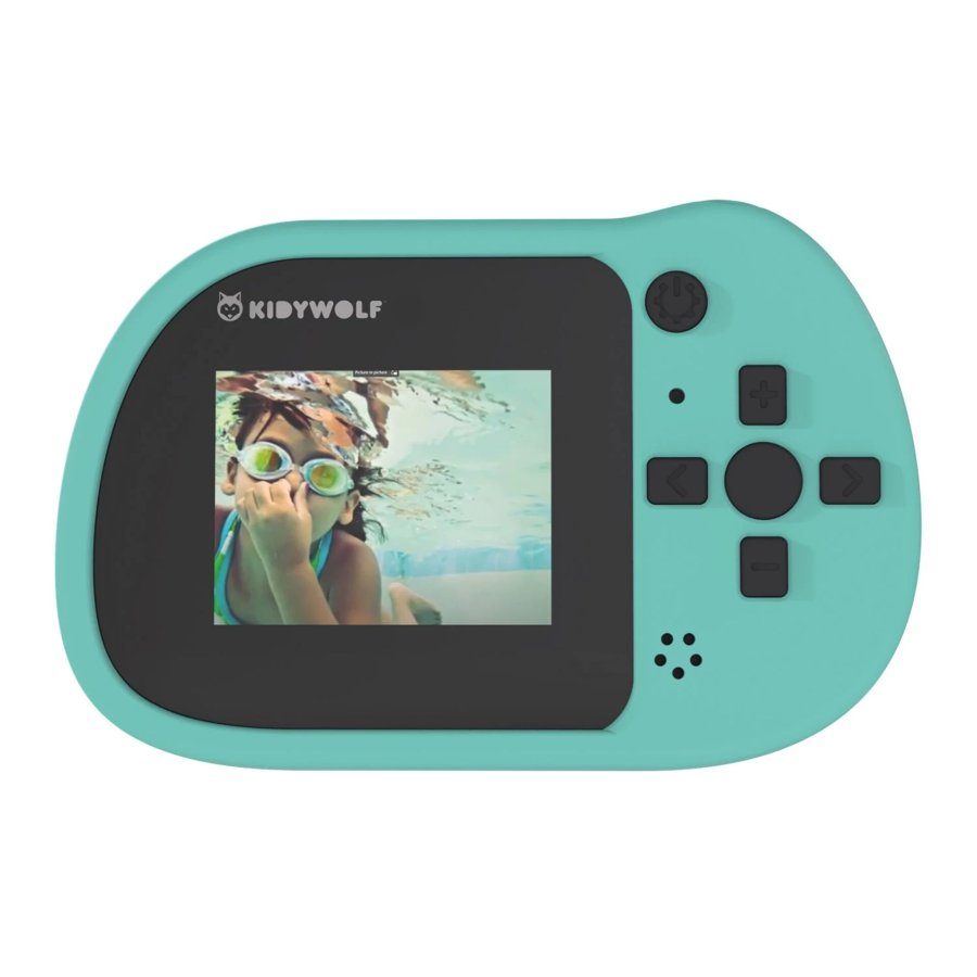 Kidywolf Photo and Video Camera turquoise #3