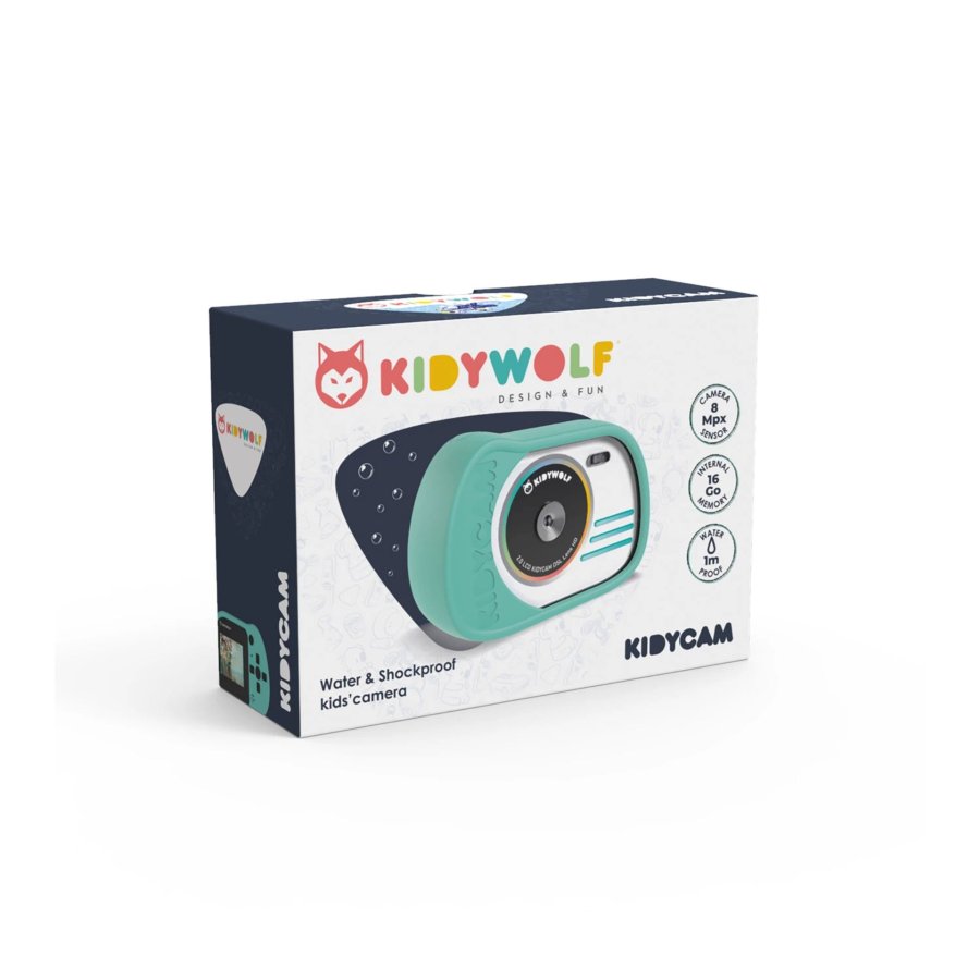 Kidywolf Photo and Video Camera turquoise #8