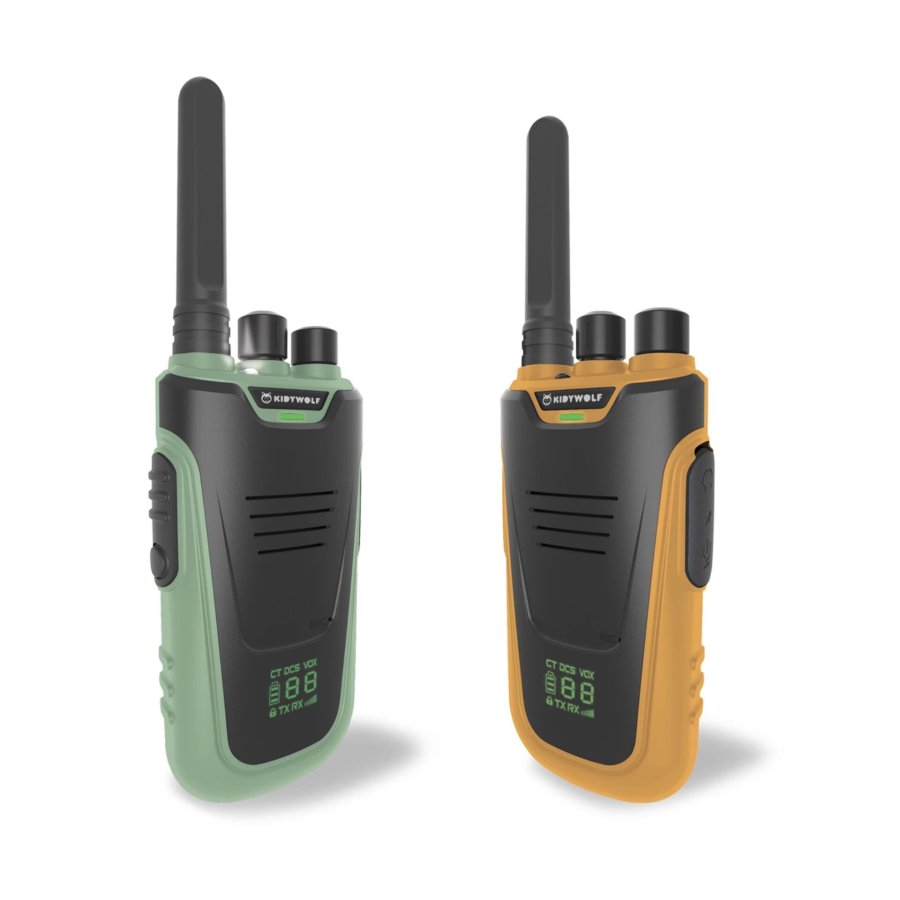 Kidywolf Walkie-Talkies with Torch green/orange #1