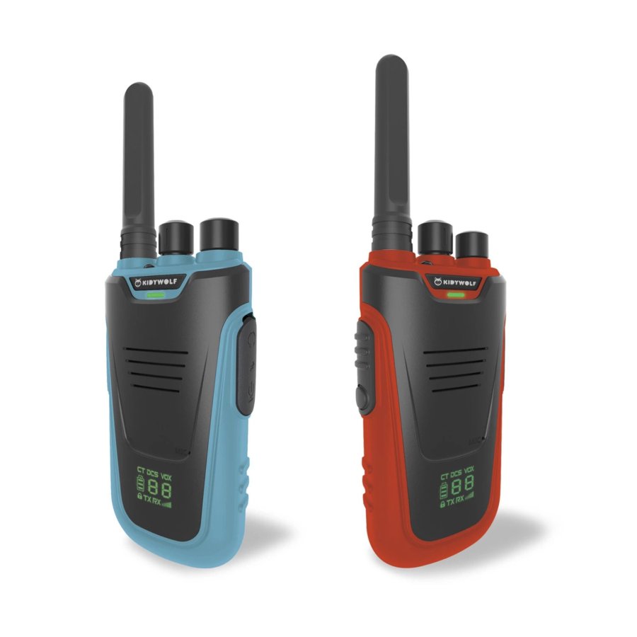 Kidywolf Walkie-Talkies with Torch blue/red #2