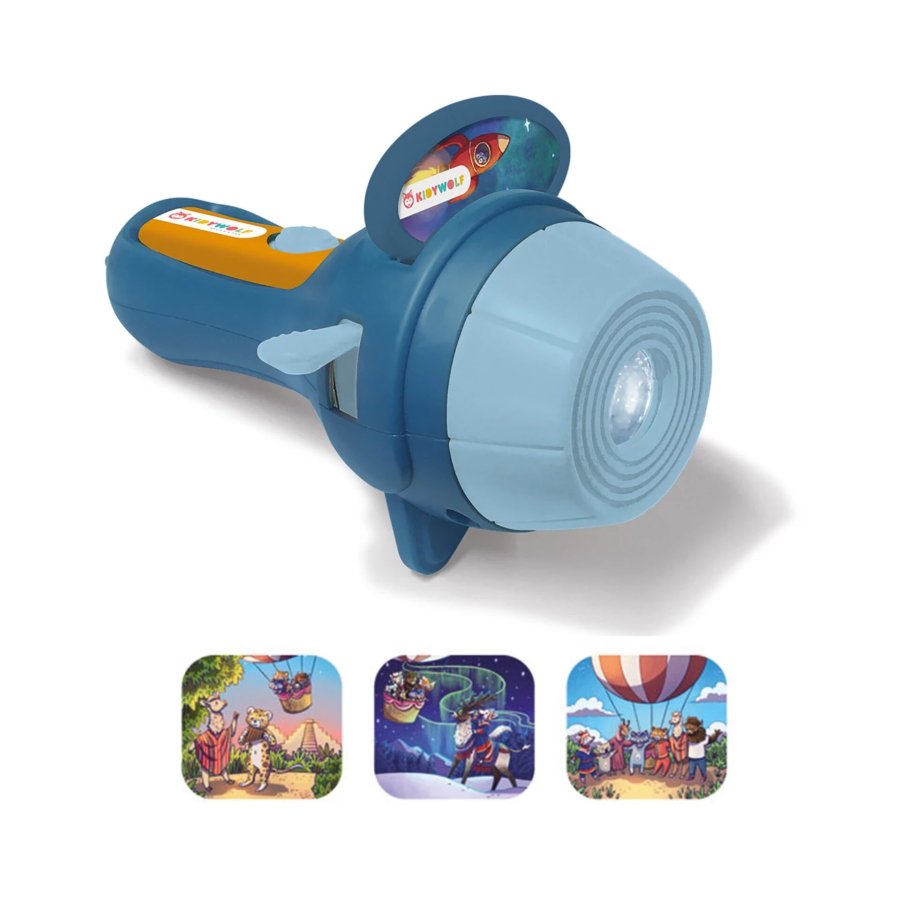 Kidywolf Projector Torch blue incl. 3 Picture Slides #2