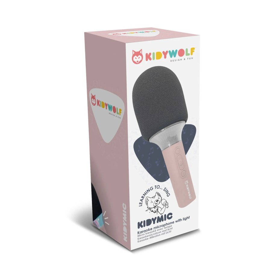 Kidywolf Microphone Bluetooth with Light pink #4