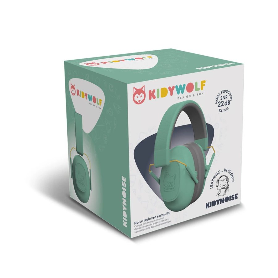 Kidywolf Noise Cancelling Headphones Kids green #3